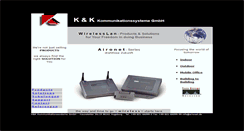 Desktop Screenshot of aironet.rapidnet.de